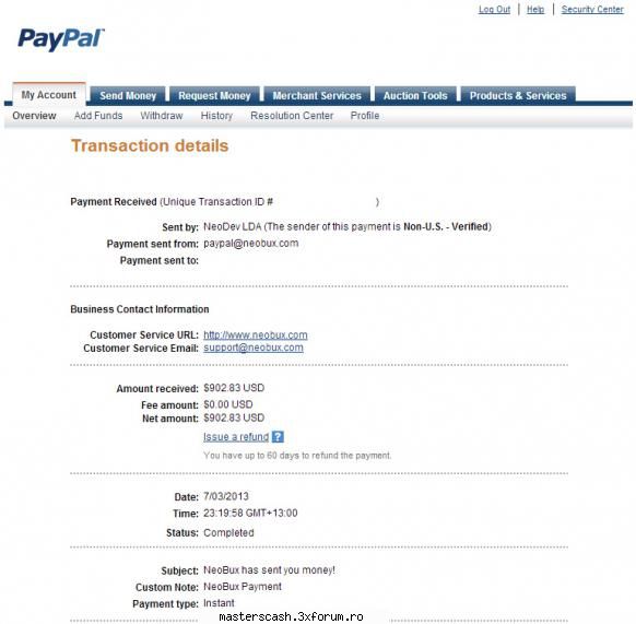 payment proof neobux.com